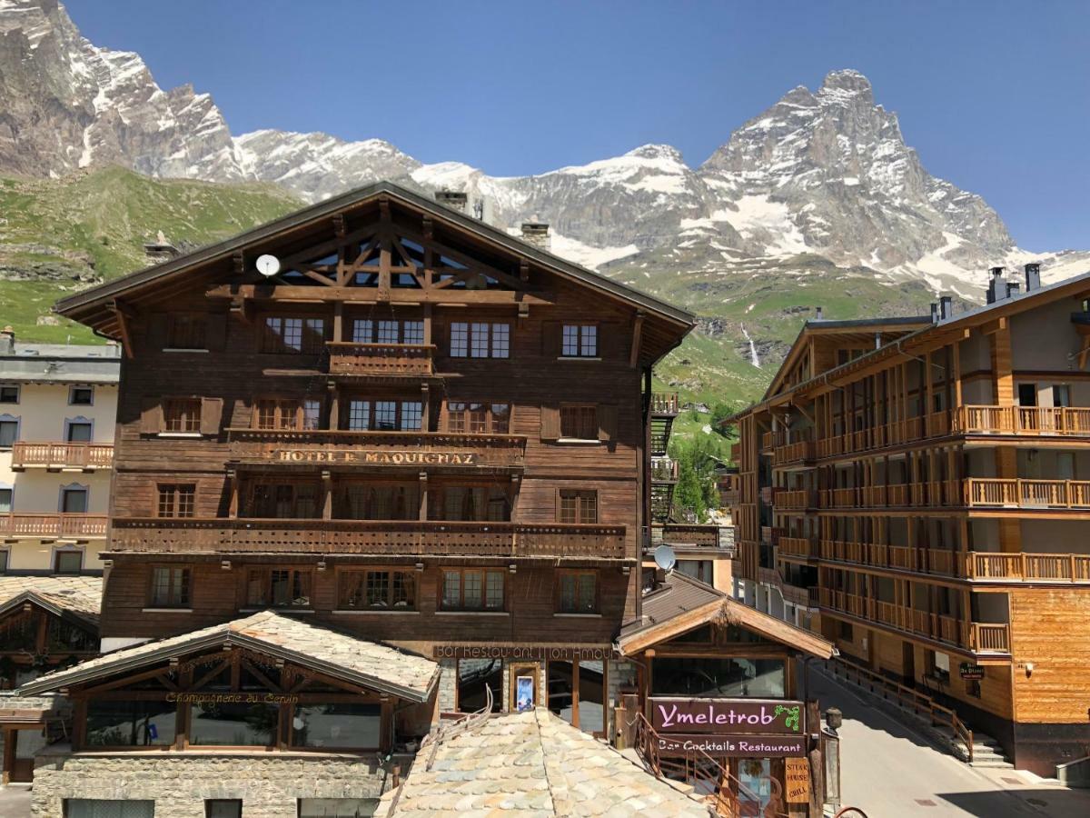 Hotel Punta Maquignaz Breuil-Cervinia Exteriör bild